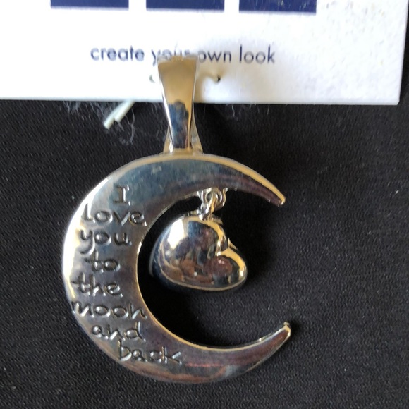 I Love You to the Moon & Back Necklace NWT - Picture 2 of 2